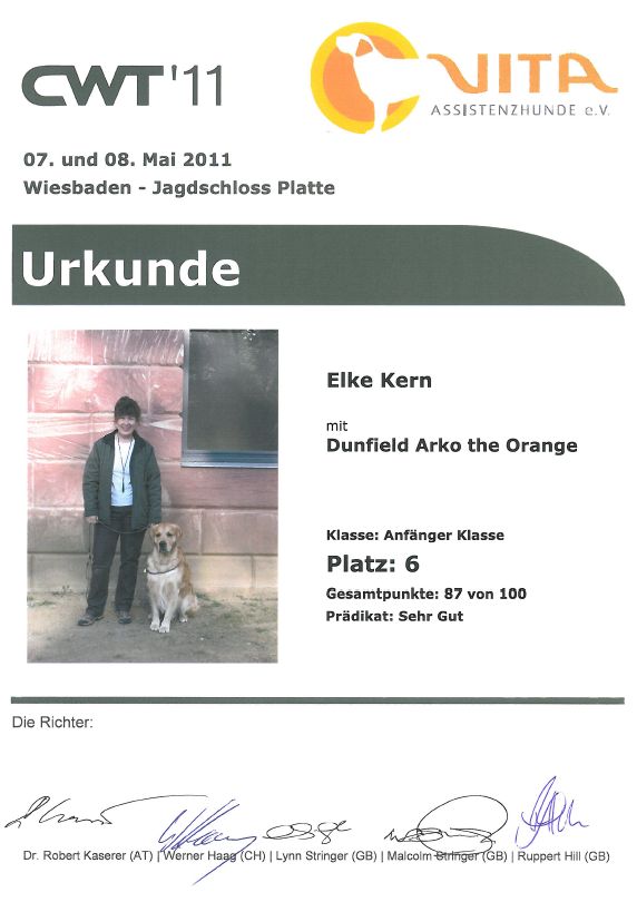 Urkunde